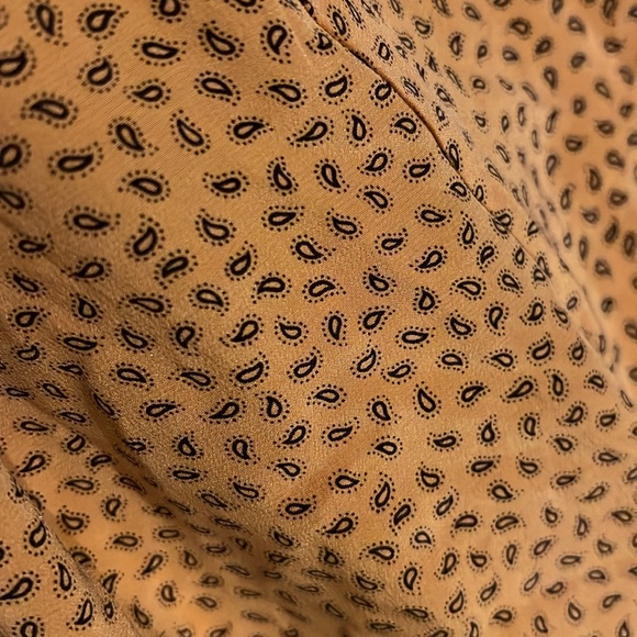 Vintage 80's Linda Allard for Ellen Tracy Silk Paperbag Waist Wide Leg Petite 4 - Picture 5 of 7